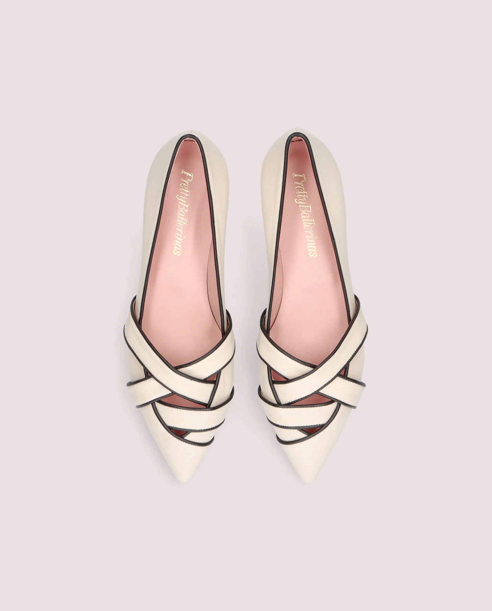 Bailarinas Clementine Blancos Piel - Image 2