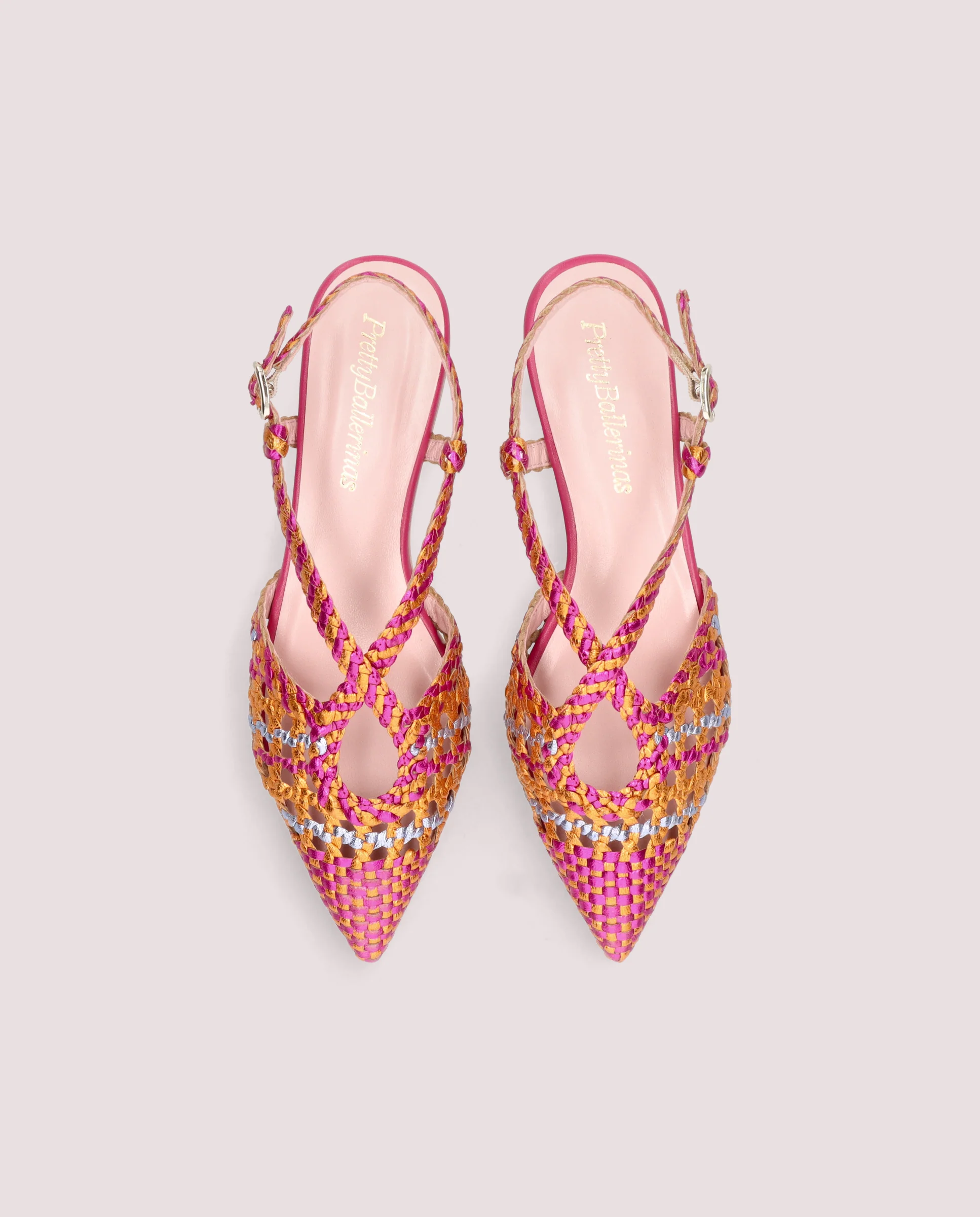 Bailarinas Ella Multicolores Pieles metalizadas - Image 3