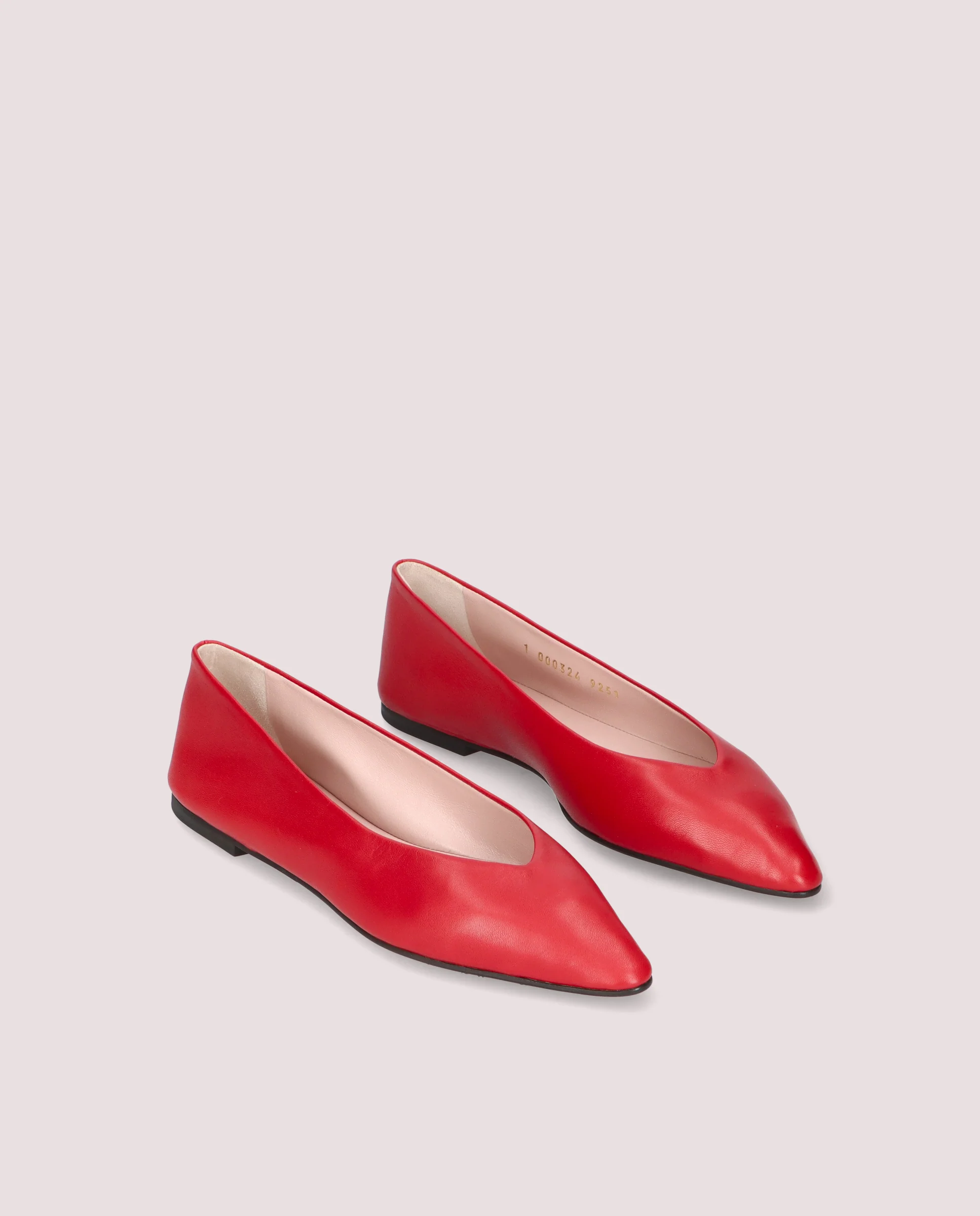 Bailarinas Tyra Rojos Piel