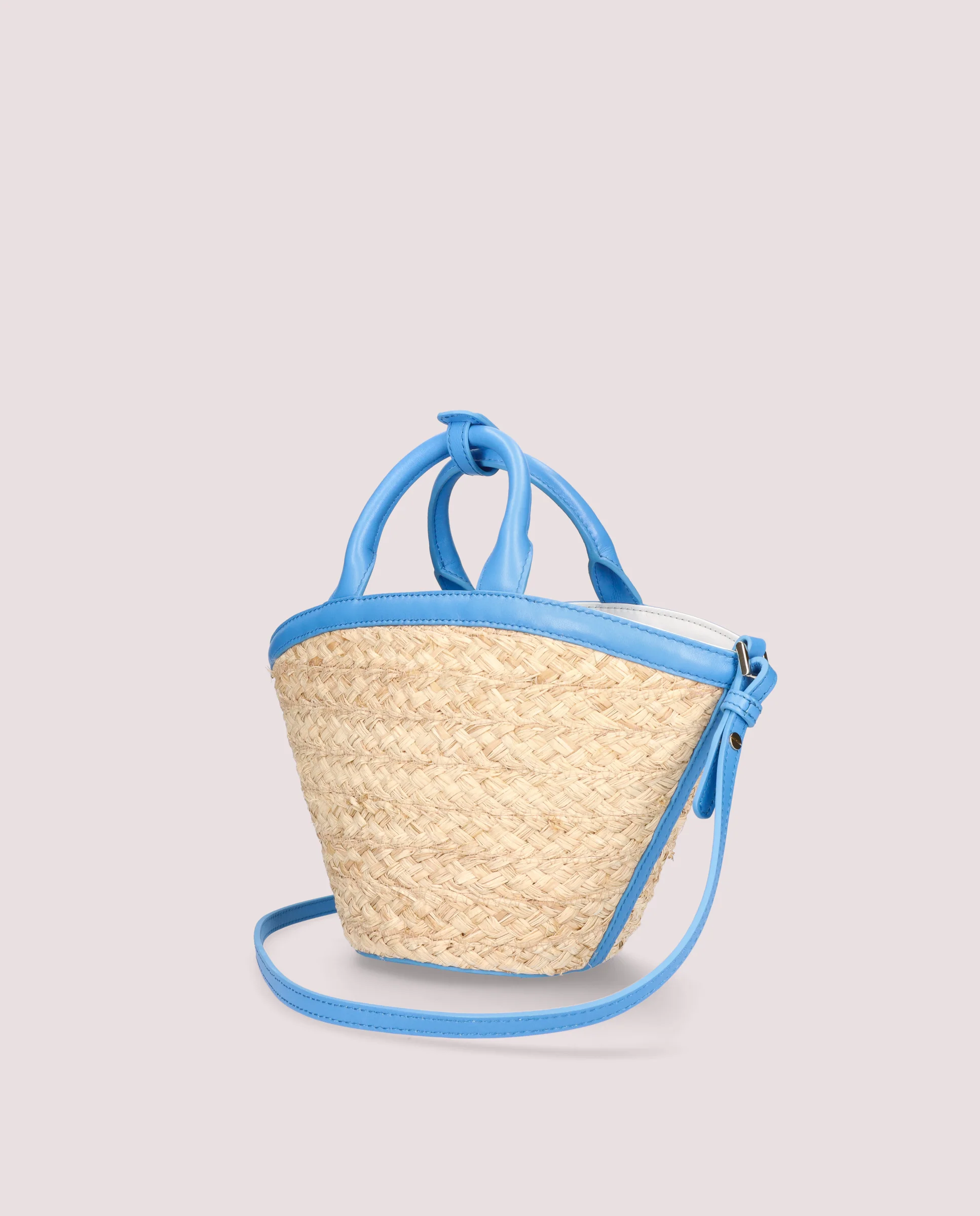 Bolsos Bags Azules Tejidos - Image 4