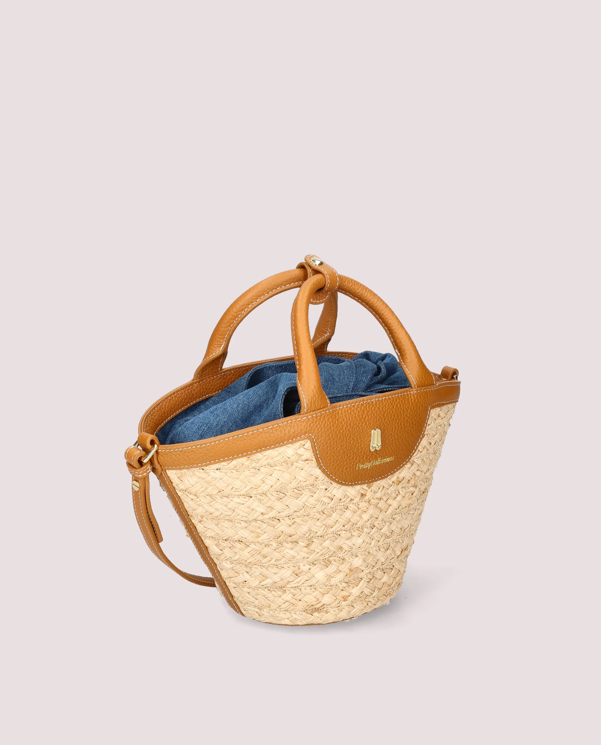 Bolsos Bags Marrones Tejidos - Image 2