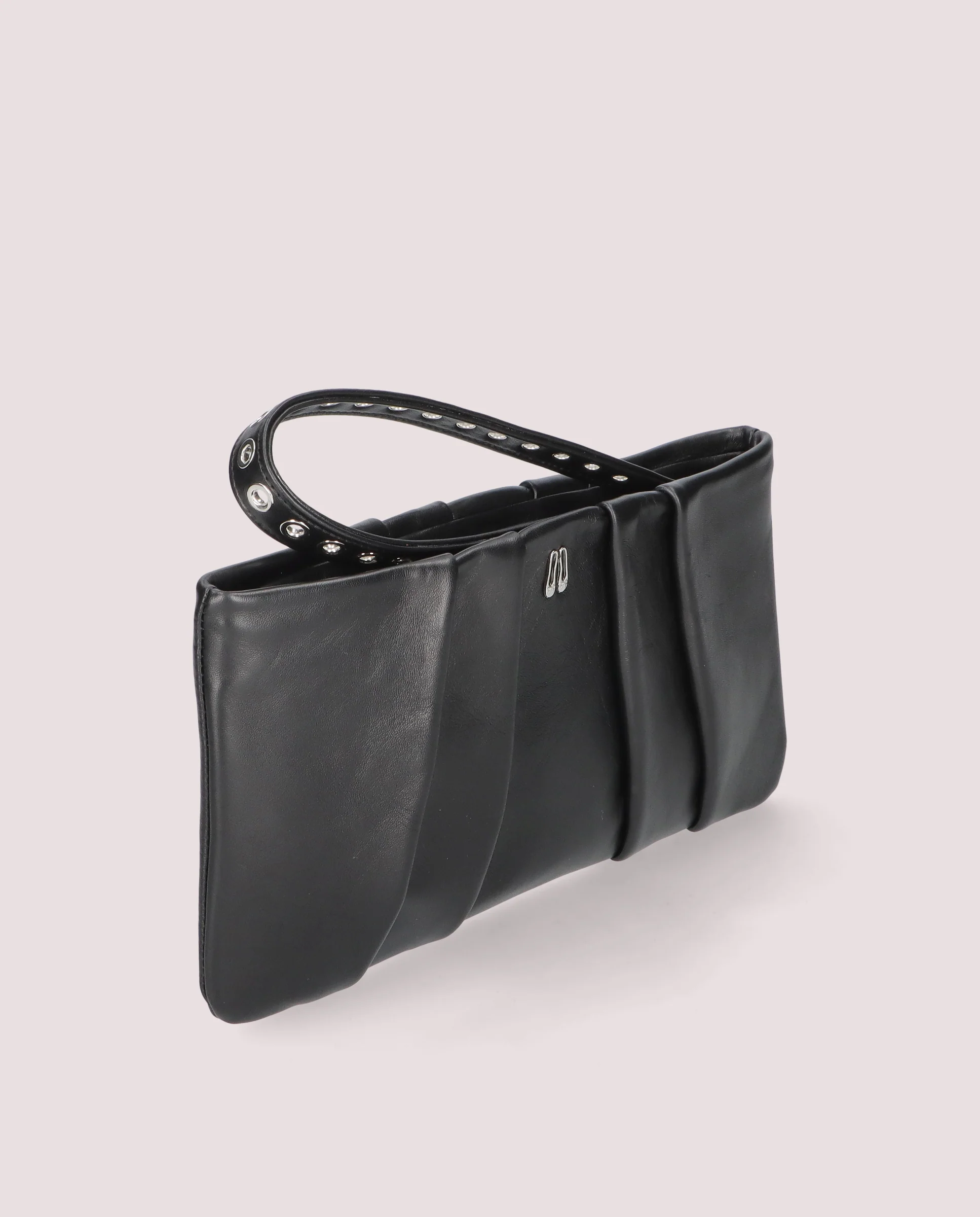 Bolsos Bags Negros Piel - Image 2