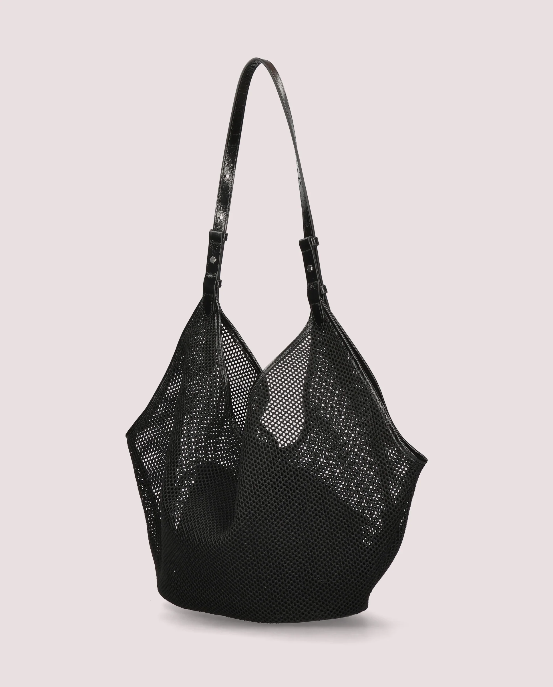 Bolsos Bags Negros Tejidos - Image 4