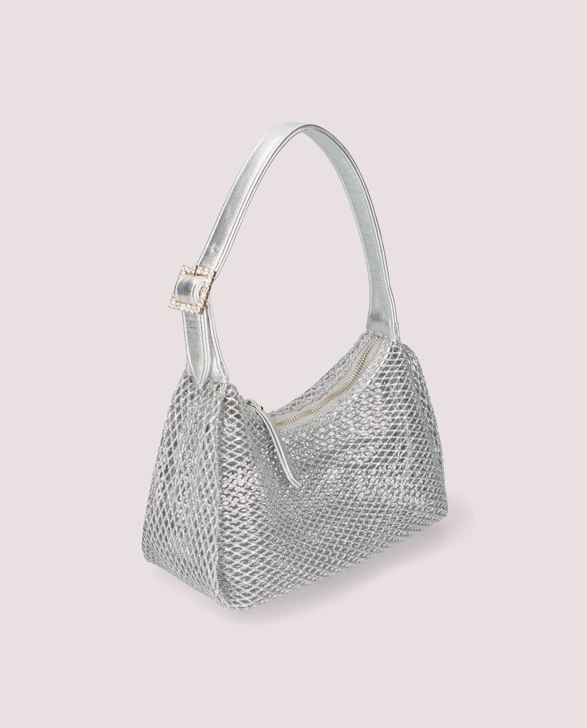 Bolsos Bags Plateados Red - Image 2
