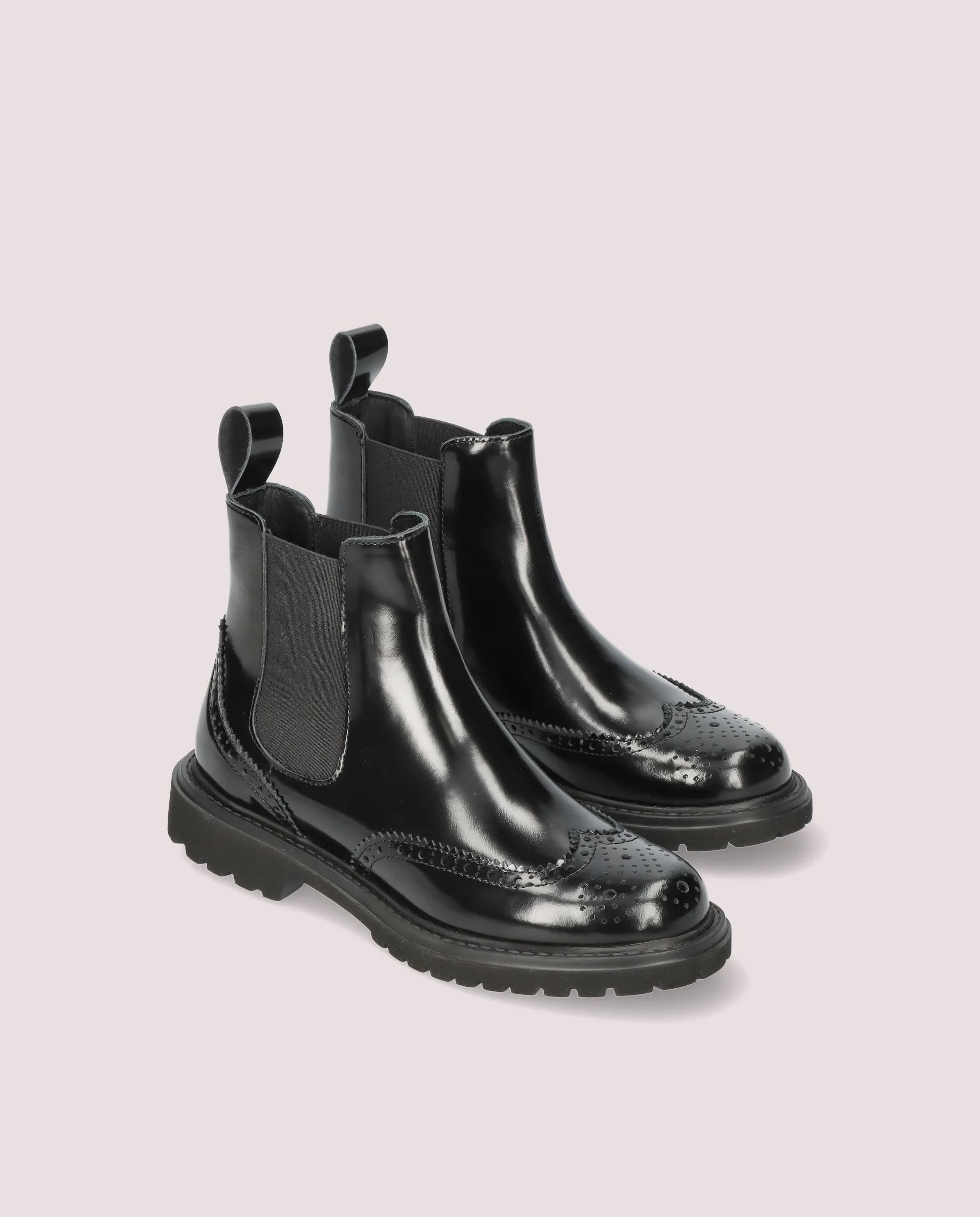 Botines Eliette Negros Piel