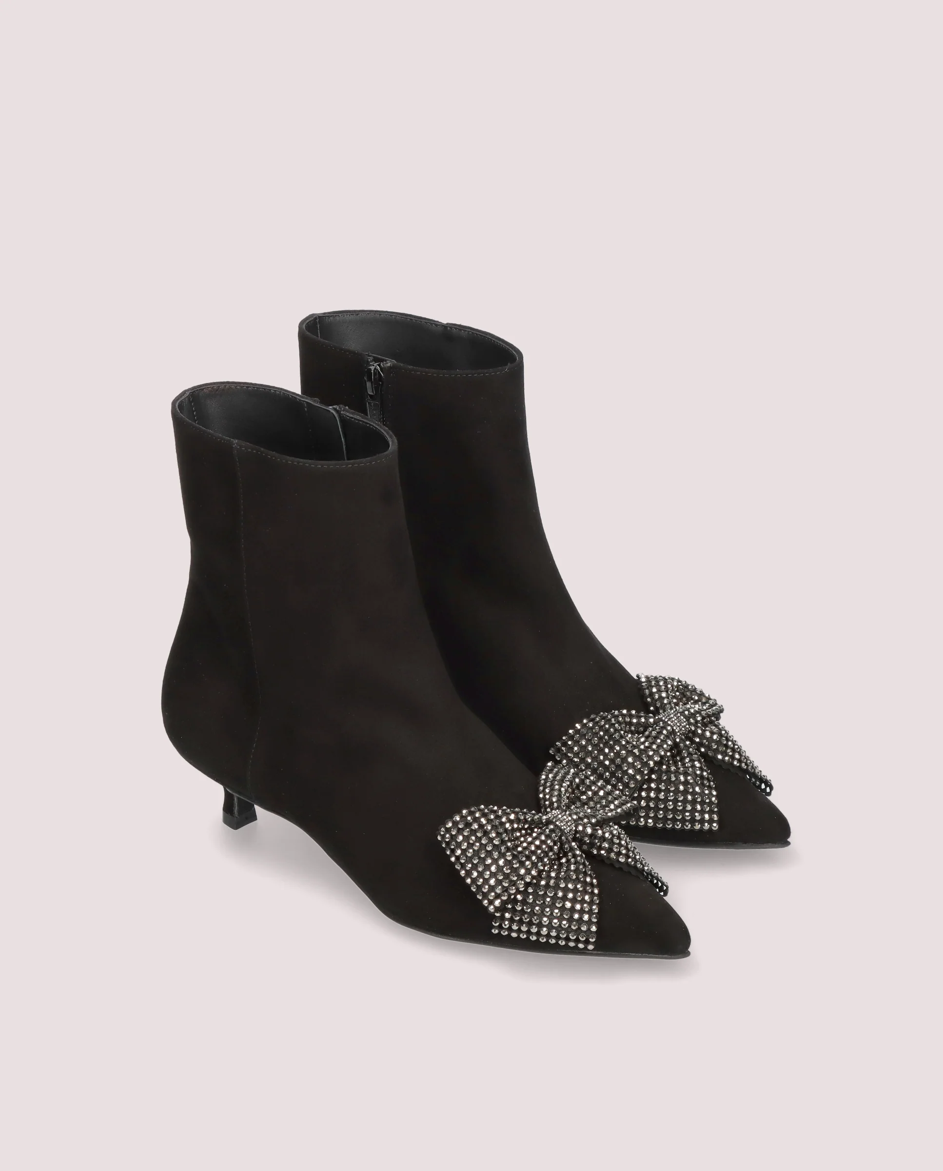 Botines Kendall Negros Ante