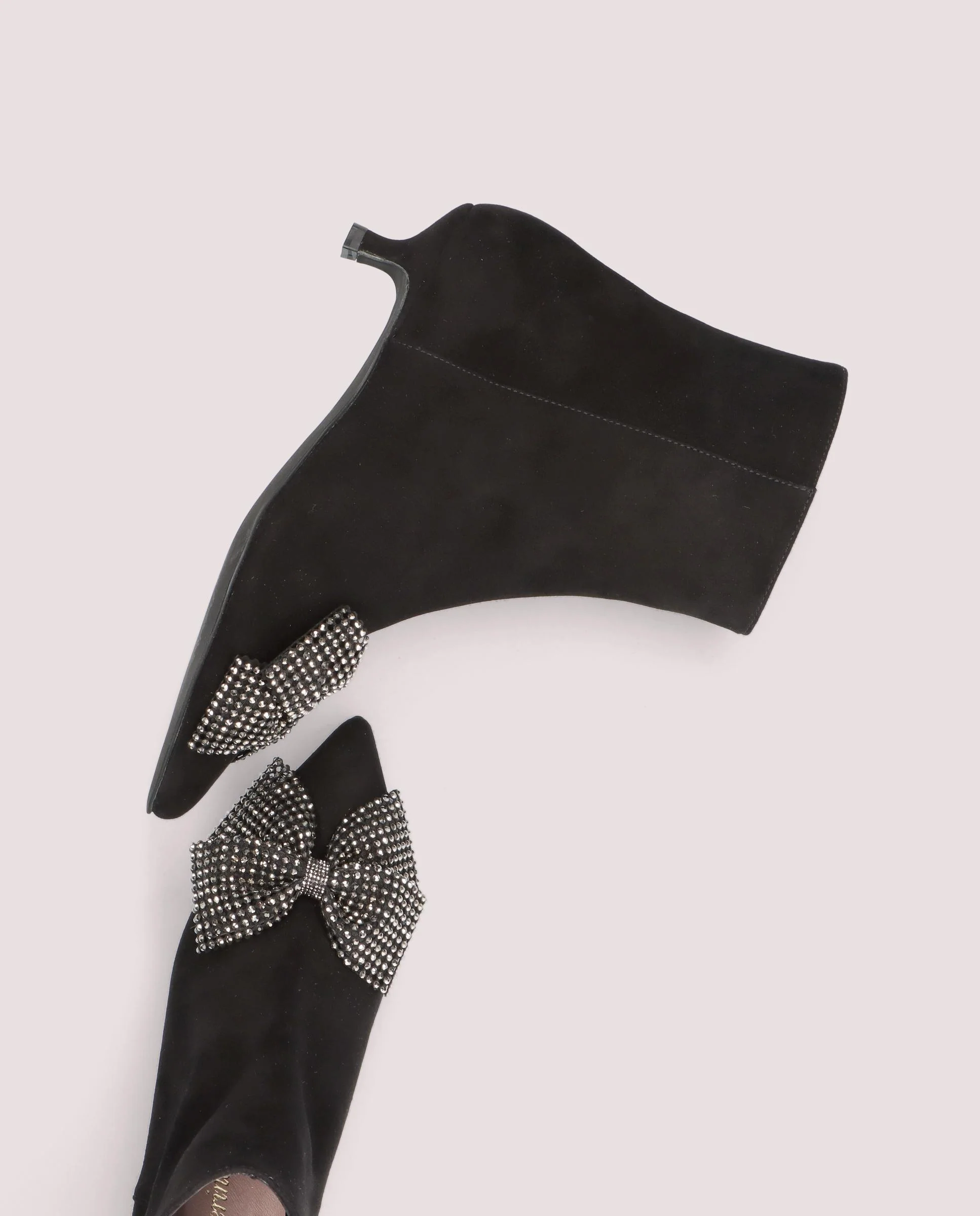 Botines Kendall Negros Ante - Image 4