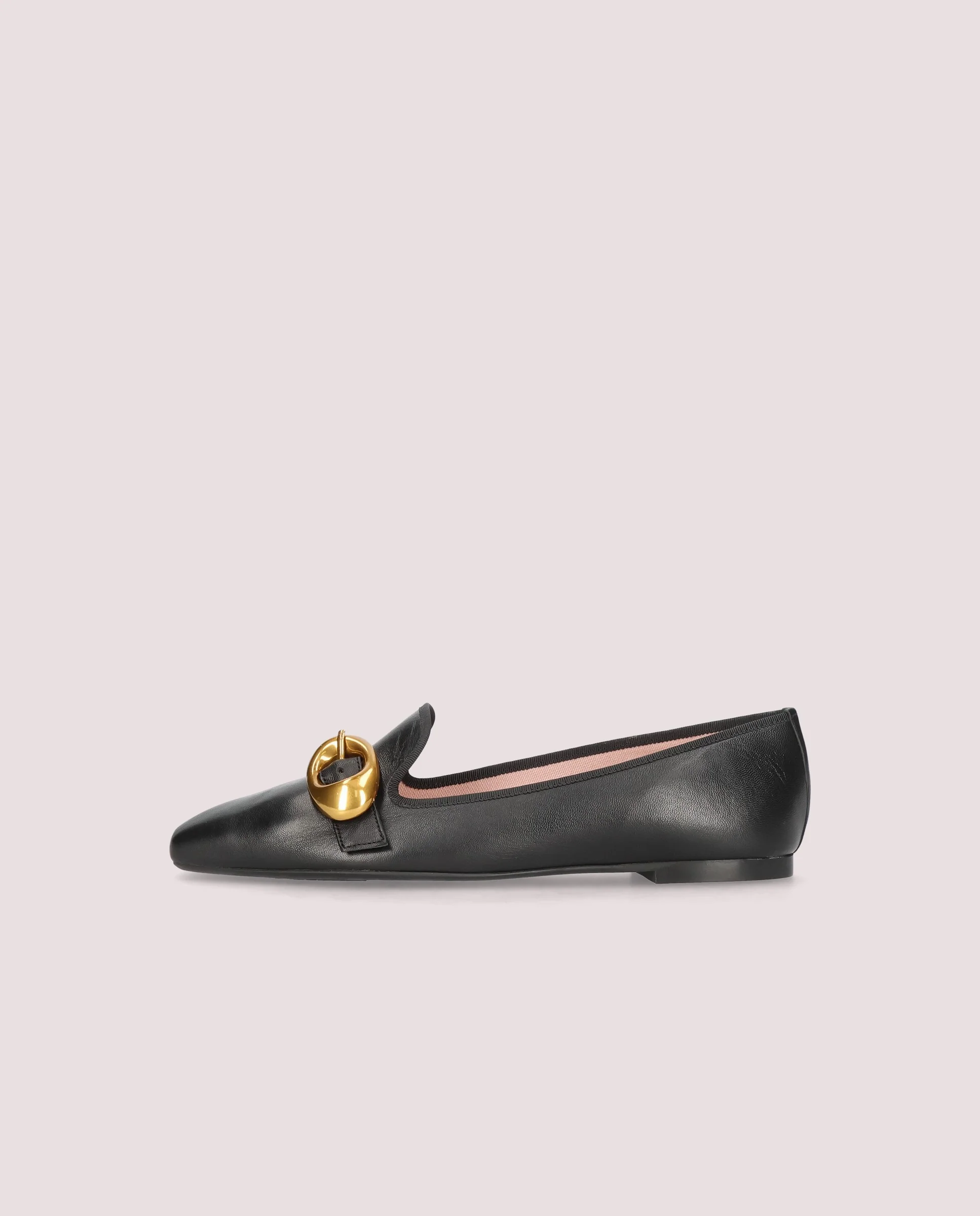 Loafers Camille Negros Piel - Image 2