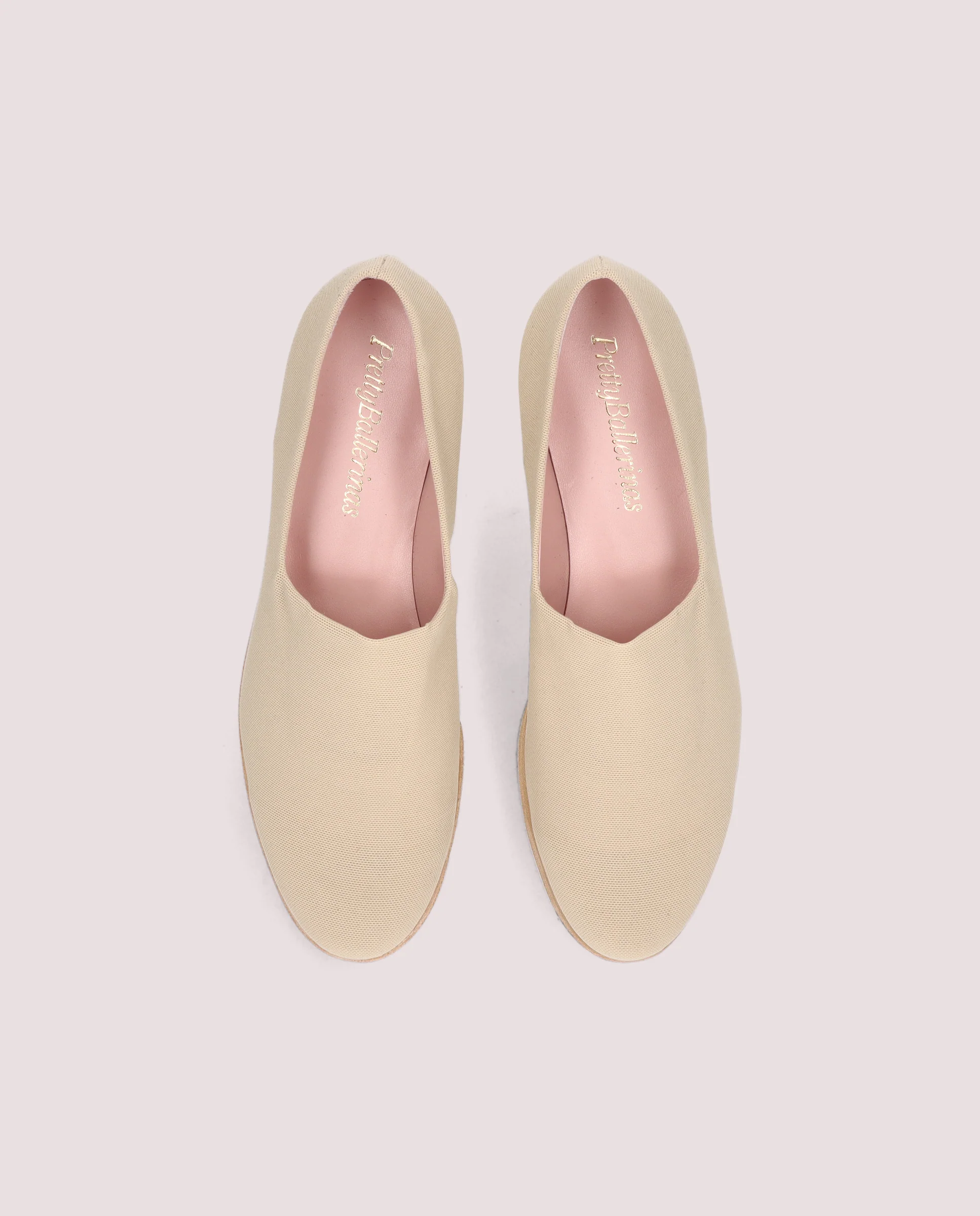 Loafers Charlize Beiges Tejidos - Image 2