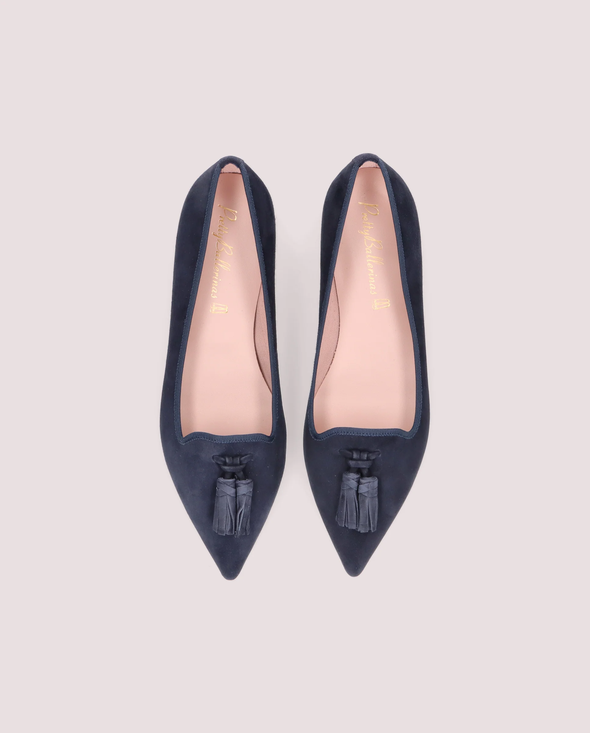 Loafers Ella Azules Ante - Image 2