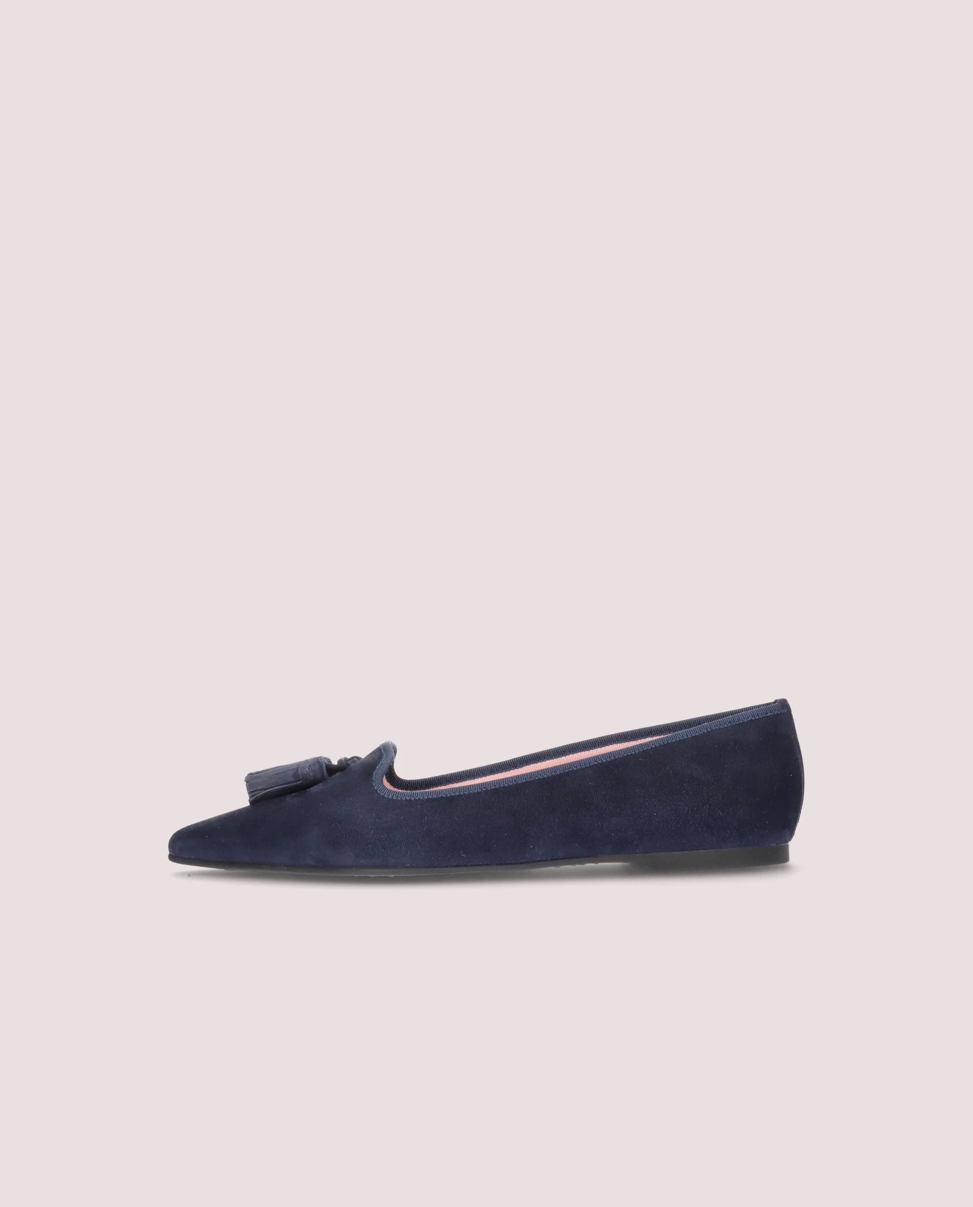 Loafers Ella Azules Ante - Image 3