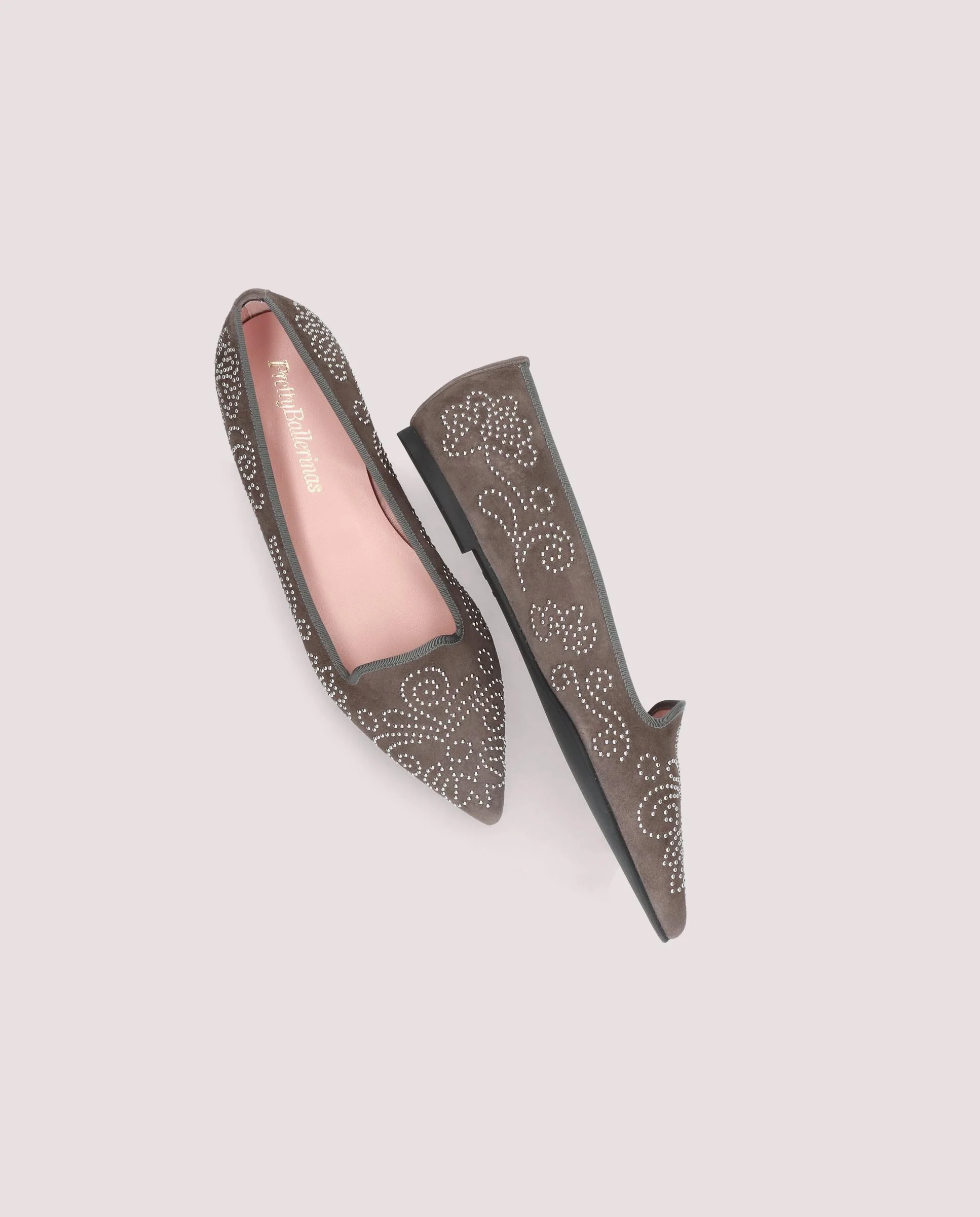 Loafers Ella Grises Ante - Image 4