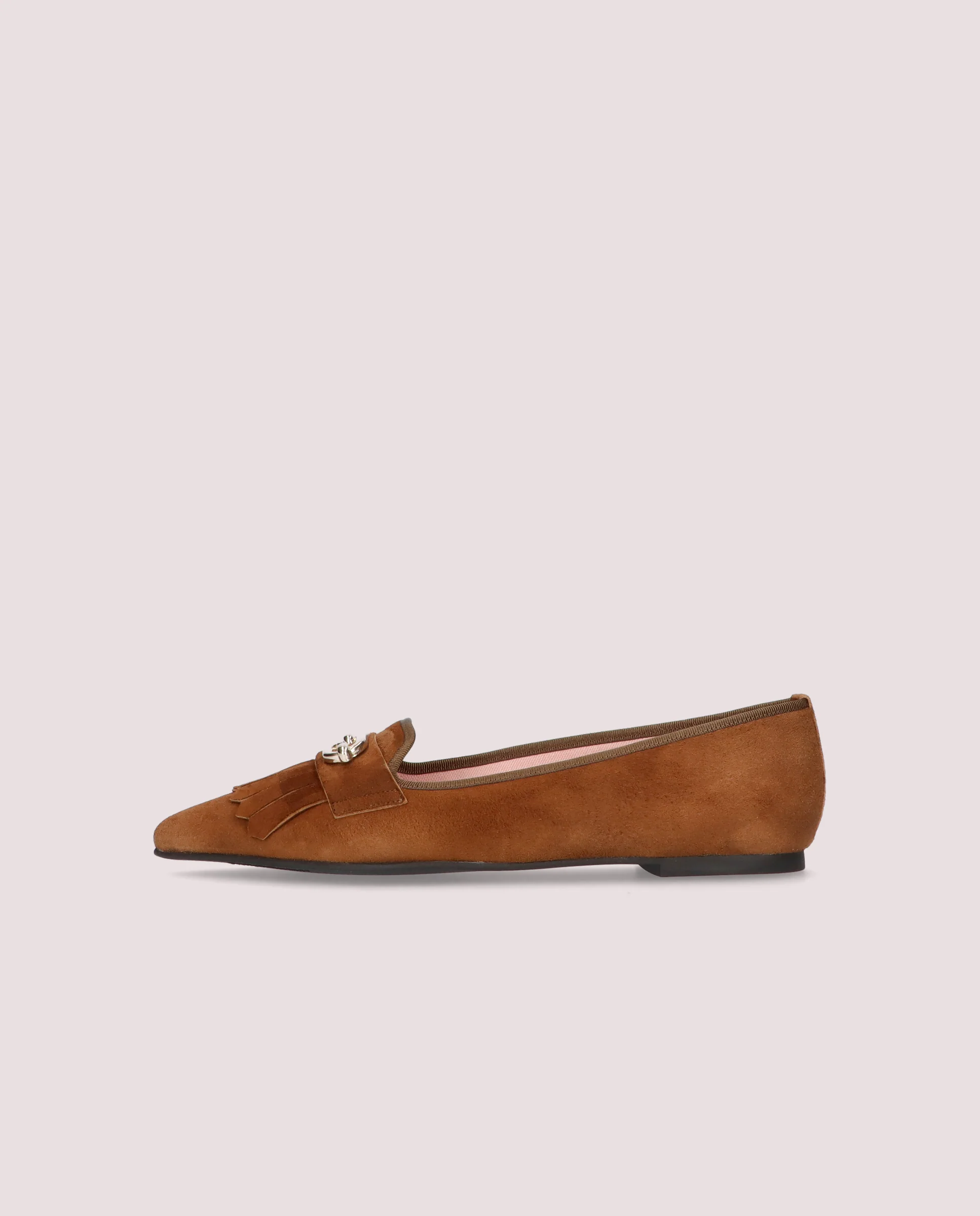 Loafers Ella Marrones Ante - Image 3