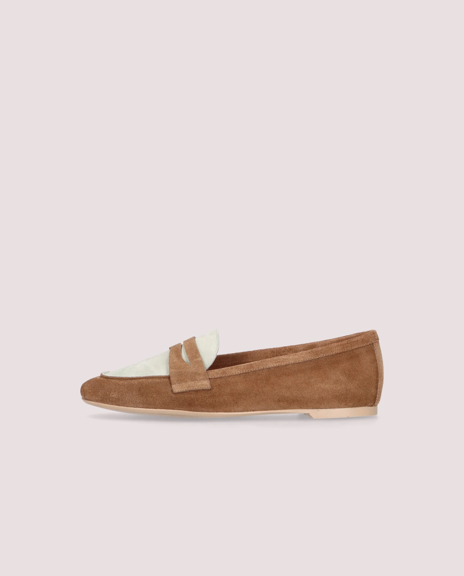 Loafers Faye Marrones Ante - Image 3