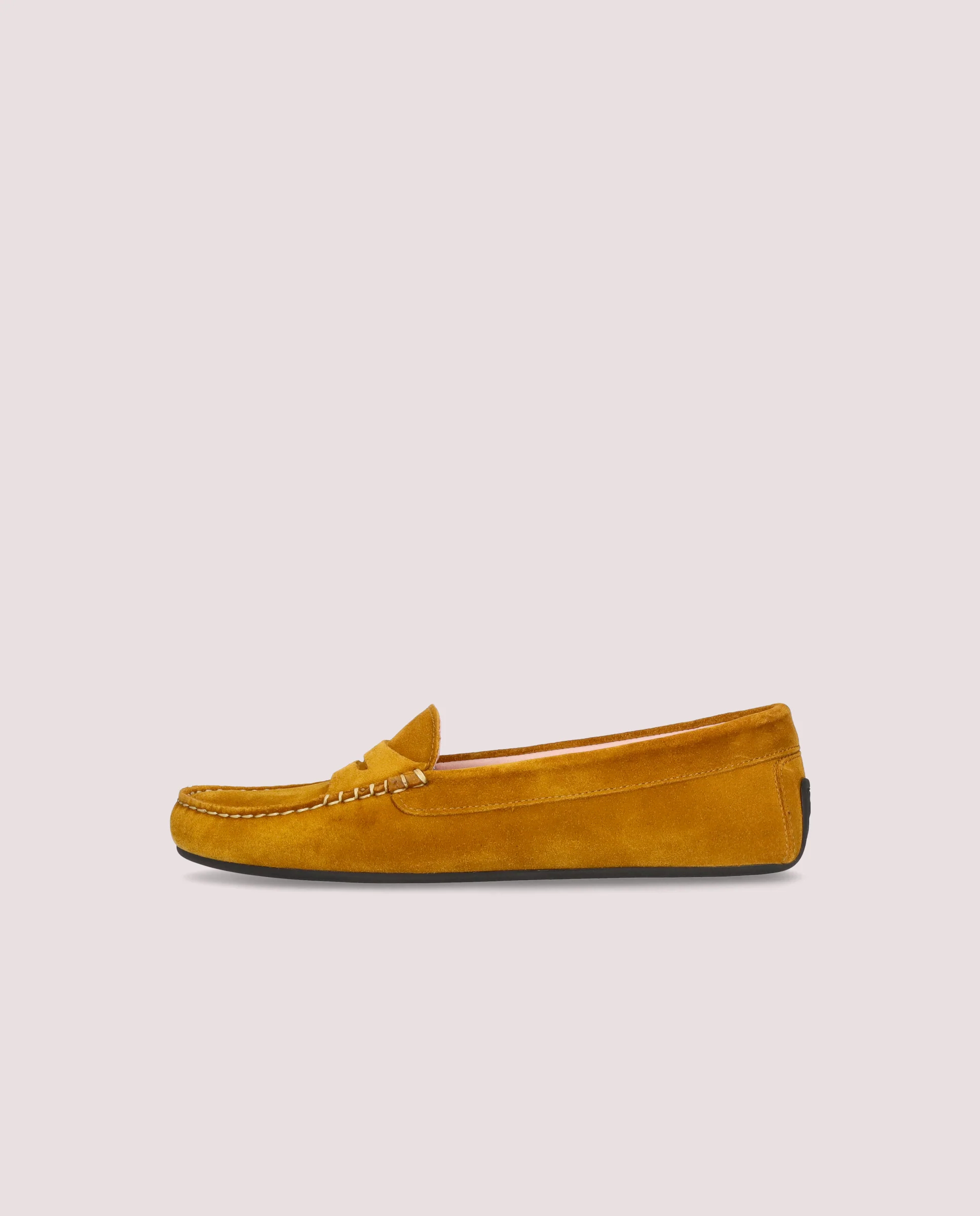Mocasines Josephine Amarillos Ante - Image 3