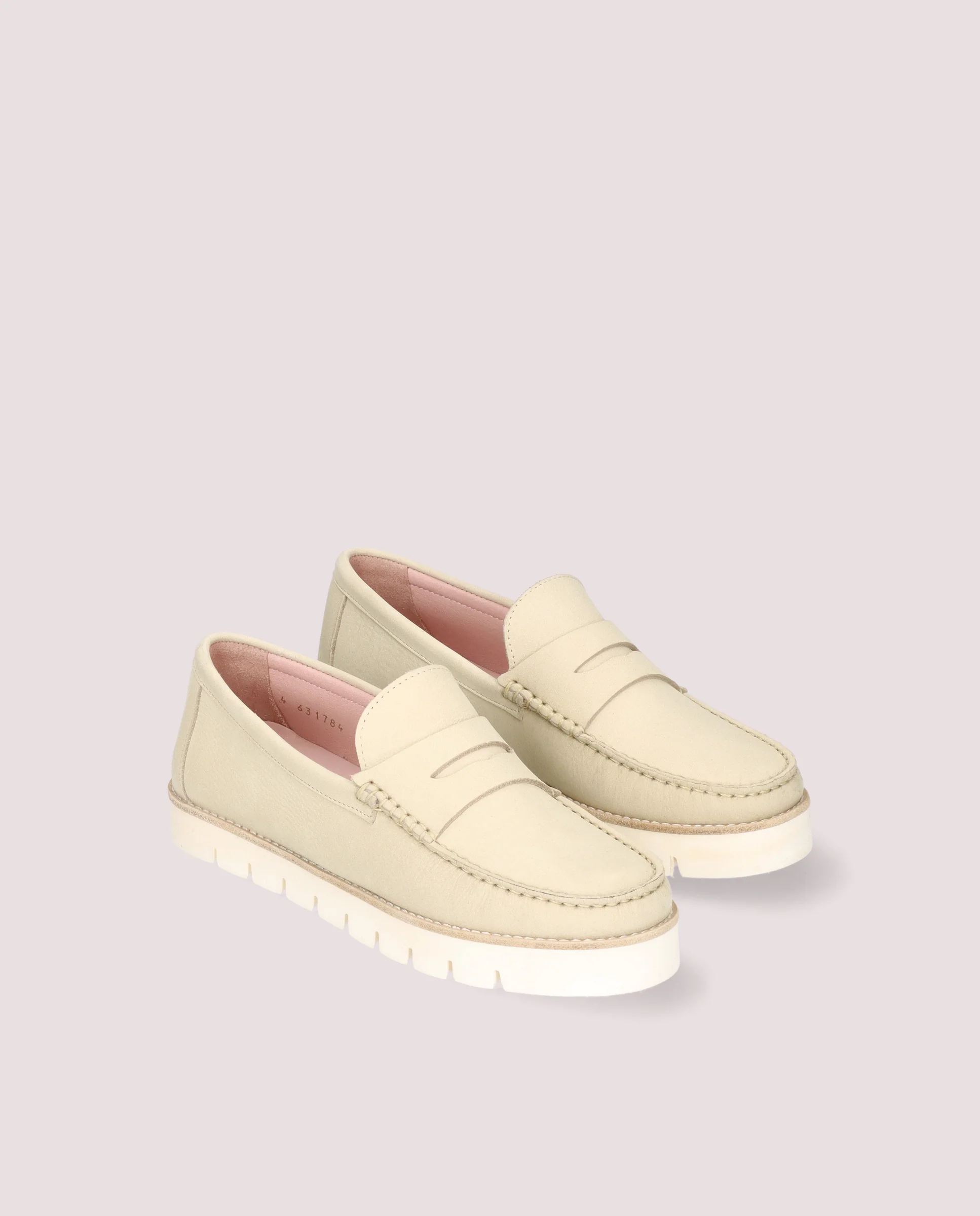 Mocasines Josephine Beiges Piel