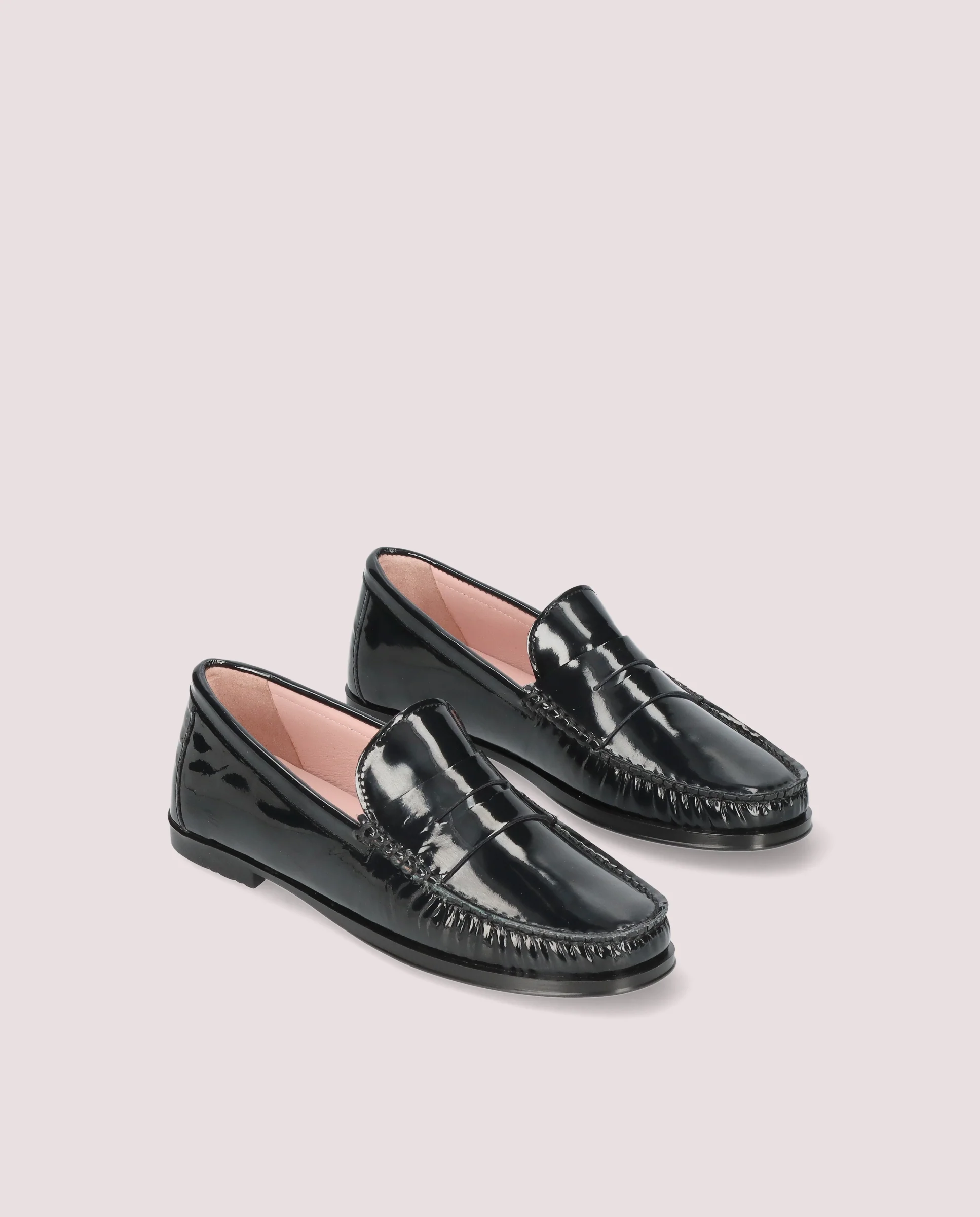 Mocasines Josephine Negros Charol