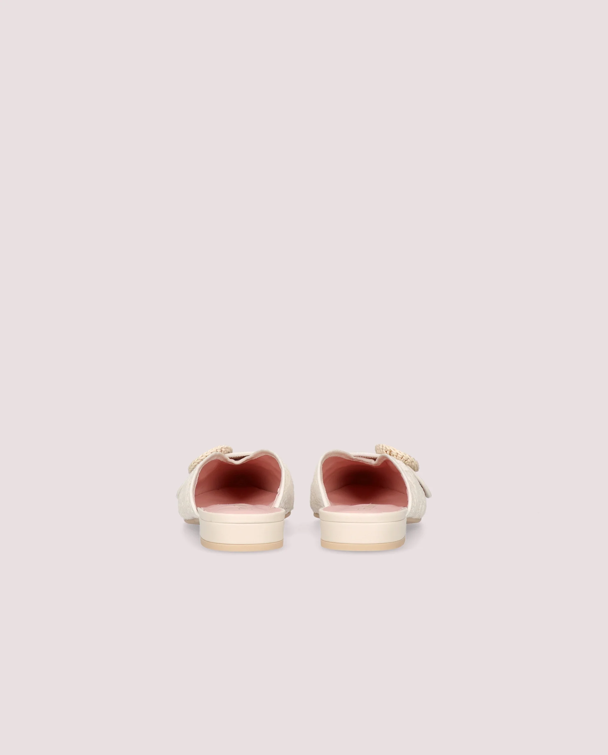 Mules Clementine Beiges Tejidos - Image 4
