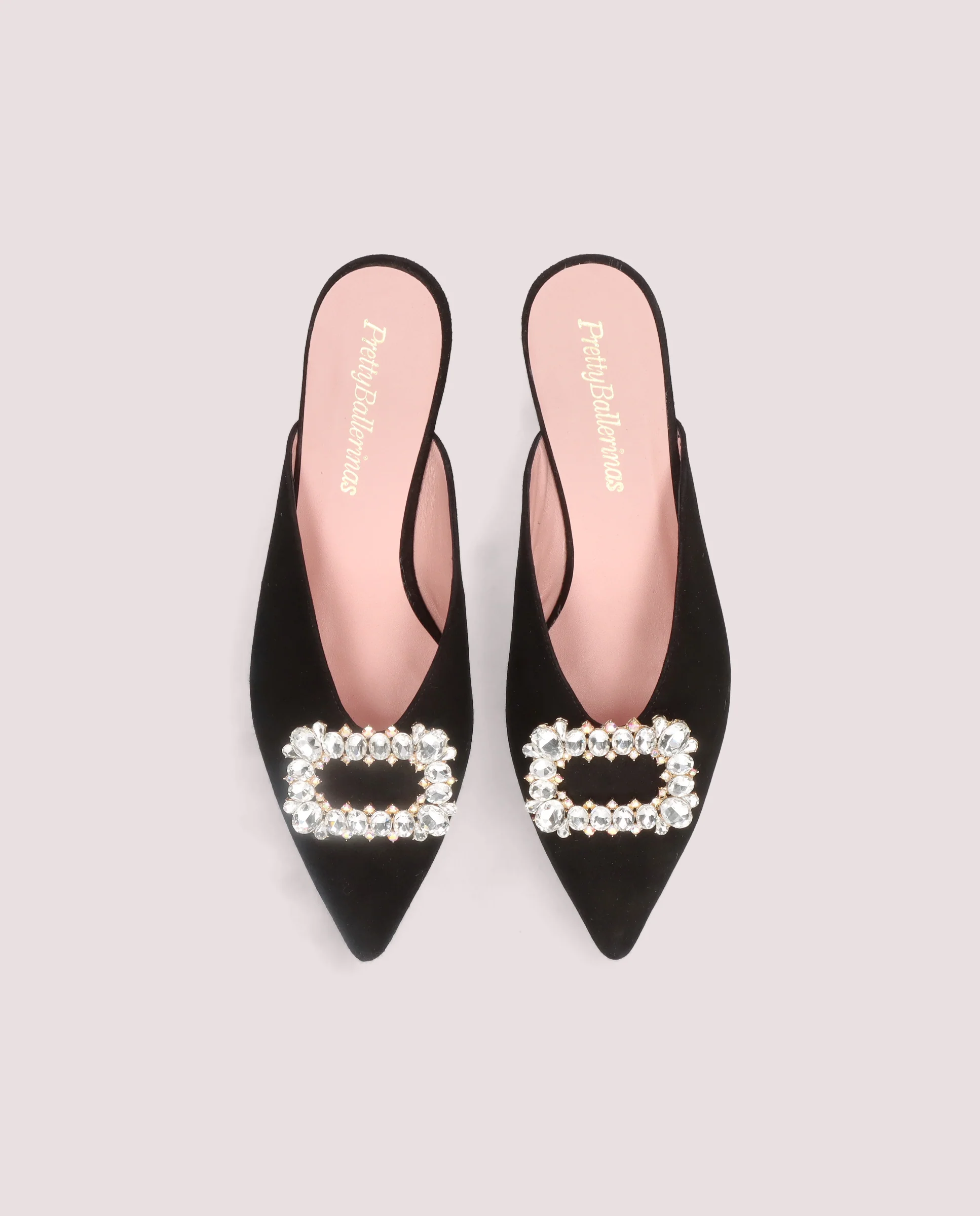 Mules Clementine Negros Ante - Image 3