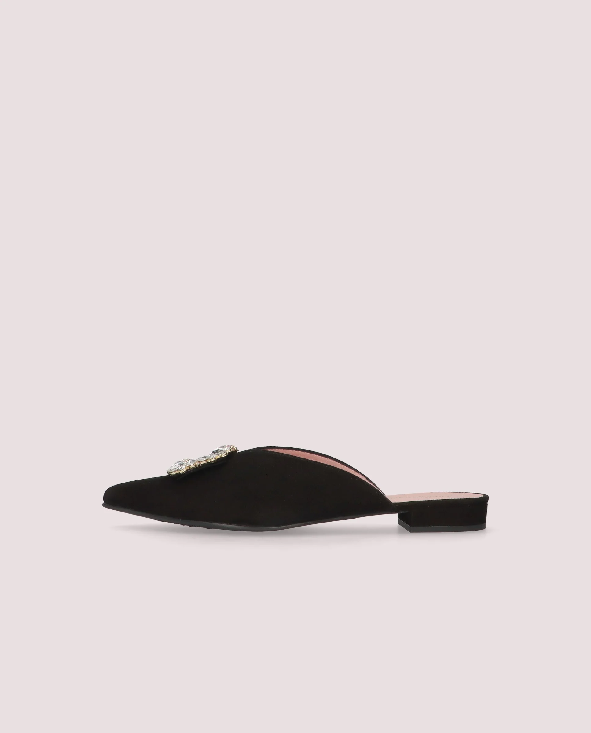 Mules Clementine Negros Ante - Image 4