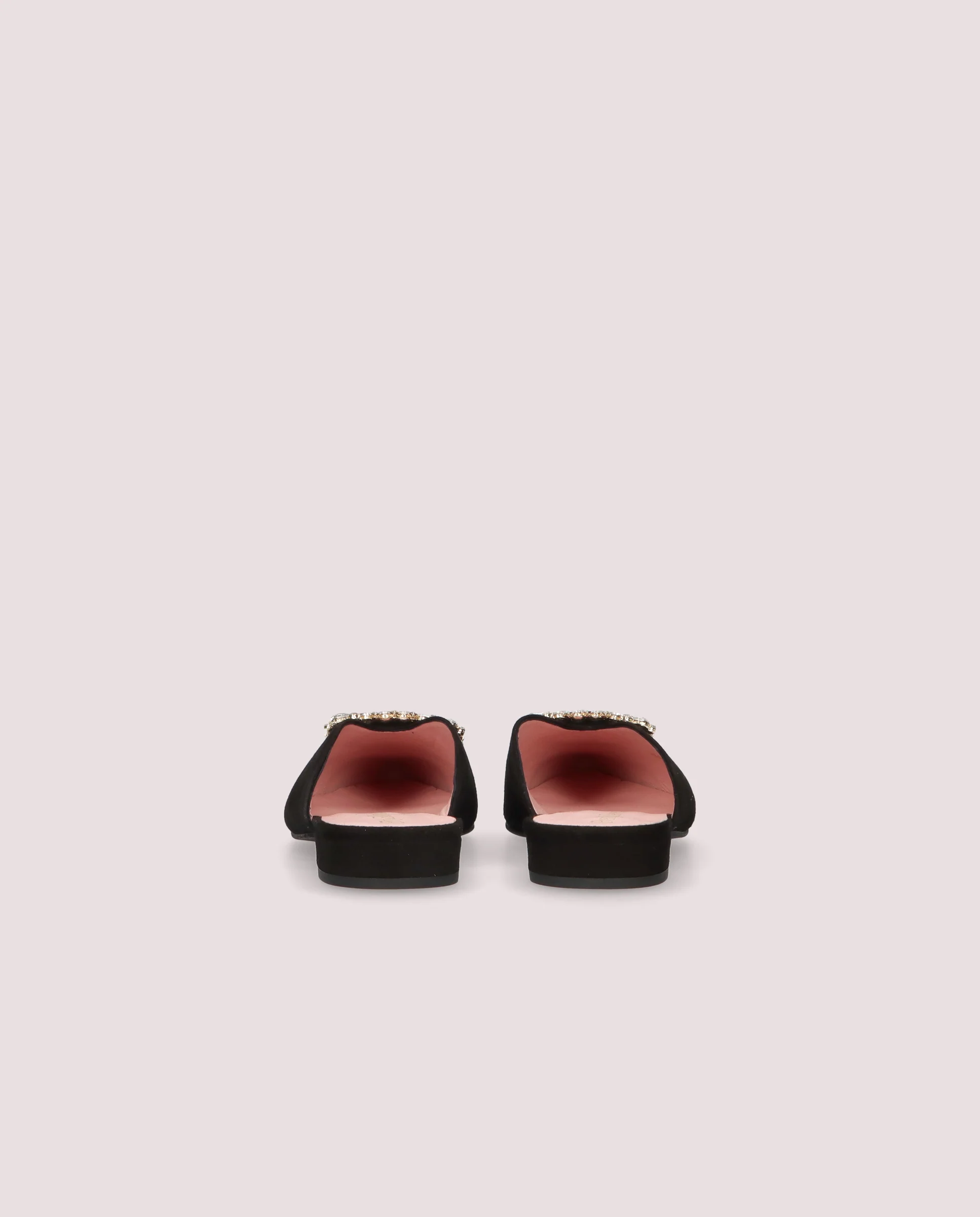 Mules Clementine Negros Ante - Image 5