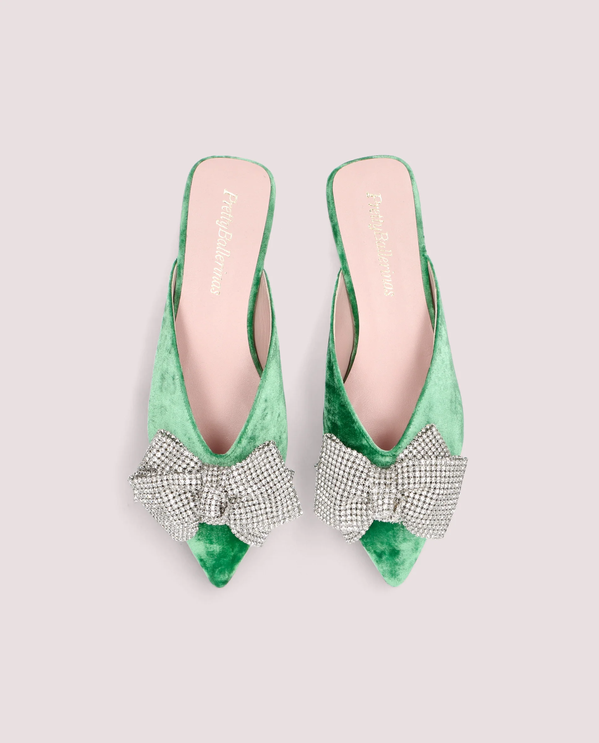 Mules Yvette Verdes Tejidos - Image 2