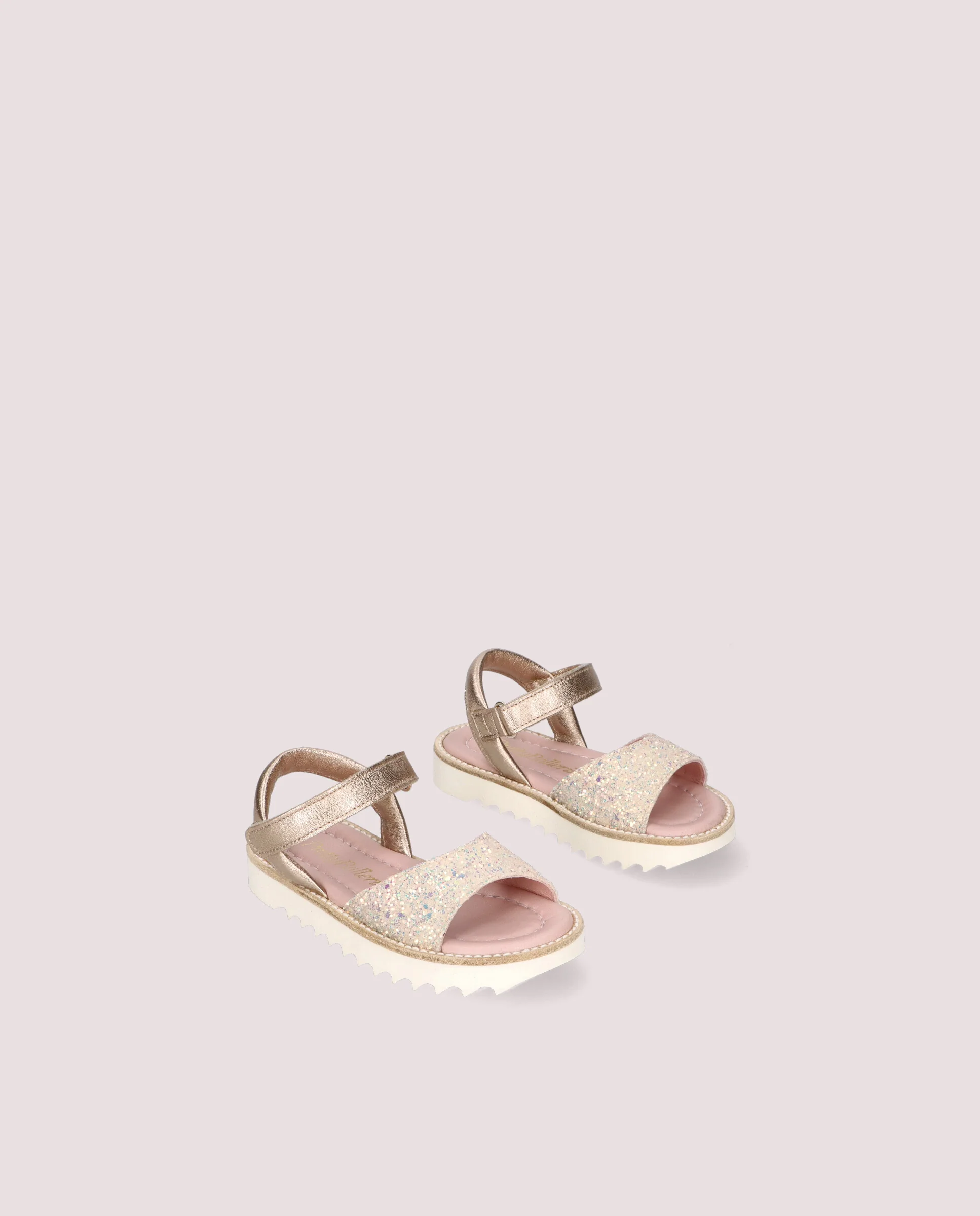 Sandalias Esti Dorados Pieles metalizadas