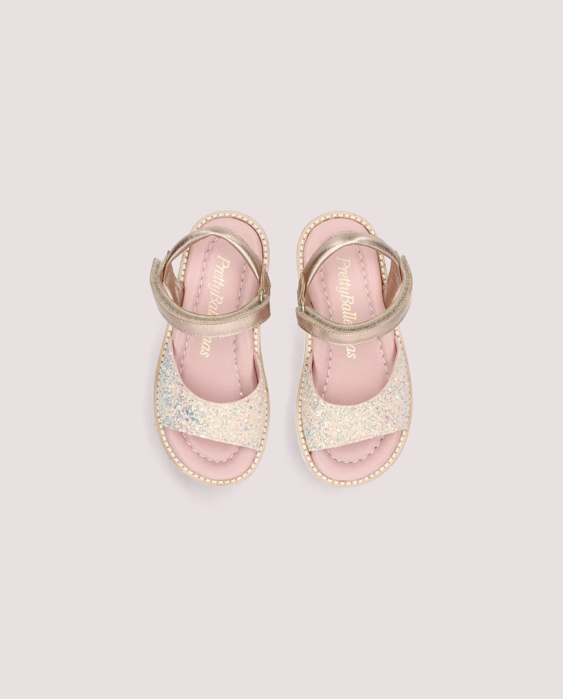 Sandalias Esti Dorados Pieles metalizadas - Image 2