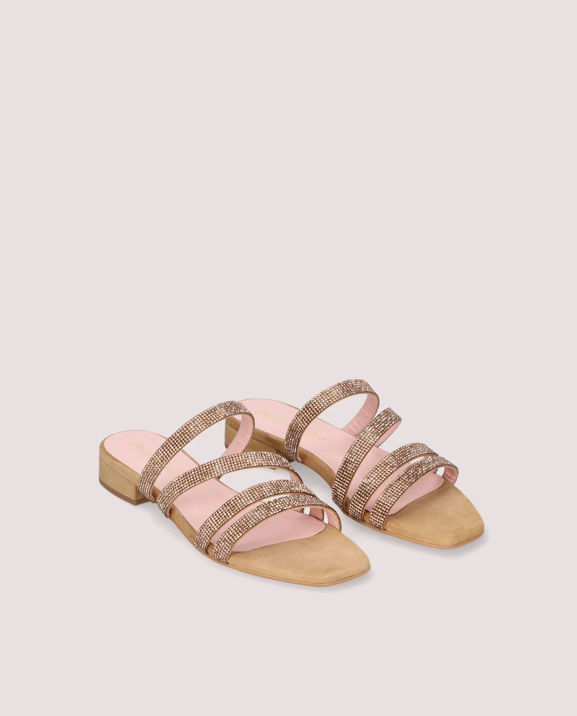Sandalias Eva Marrones Ante