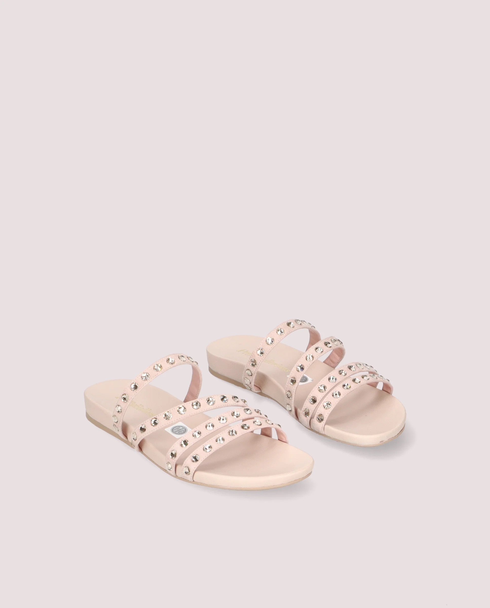 Sandalias Ivy Rosas Ante