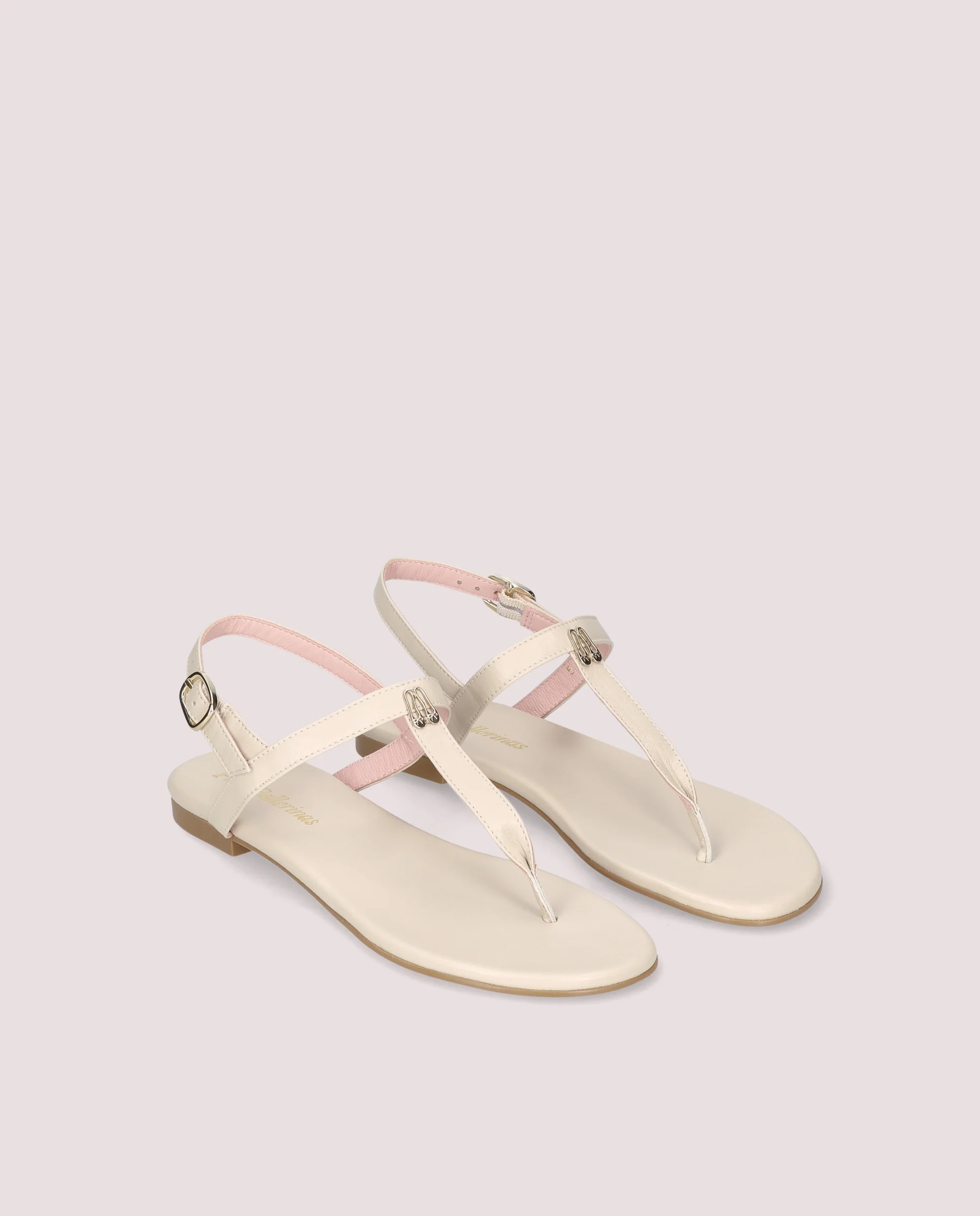 Sandalias Judy Blancos Piel