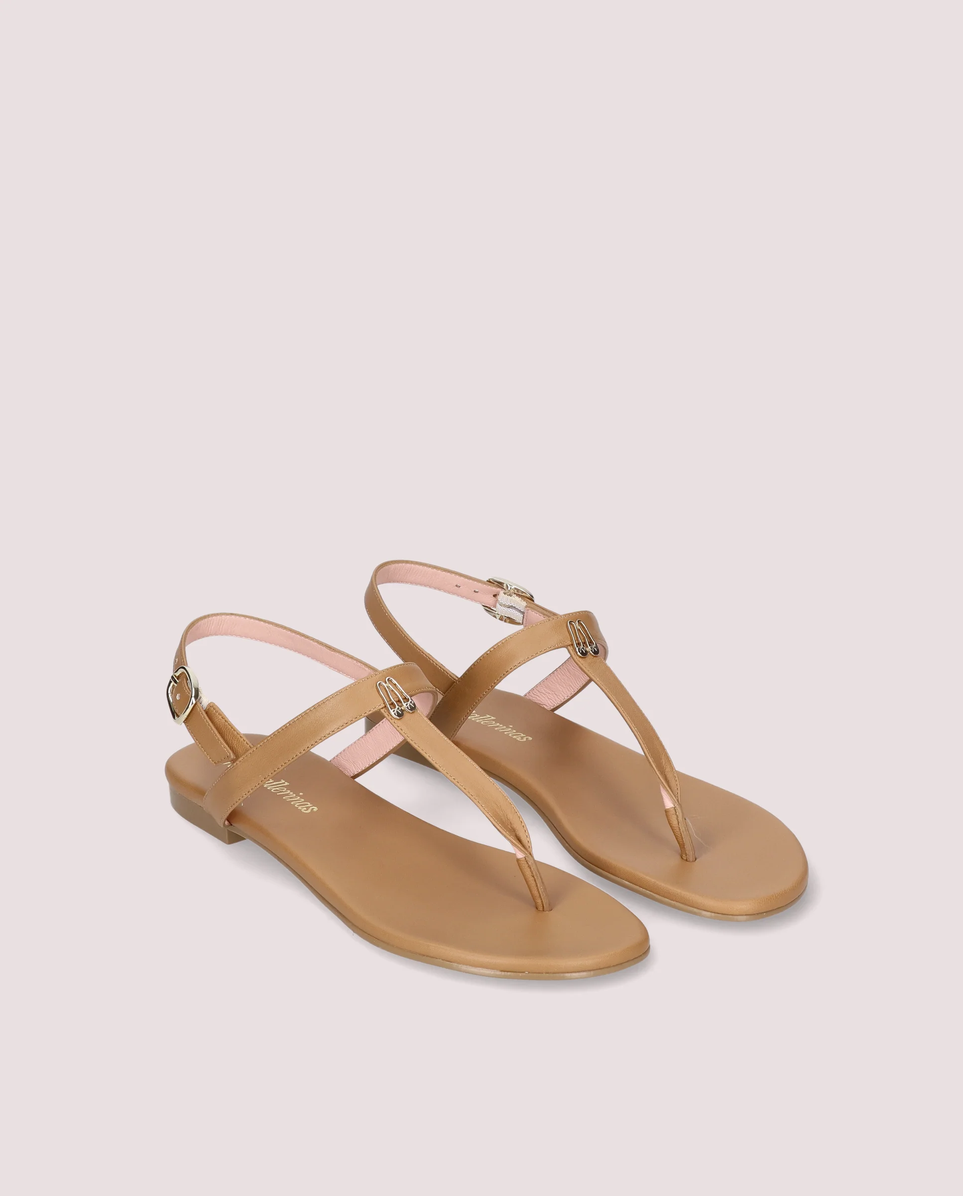 Sandalias Judy Marrones Piel