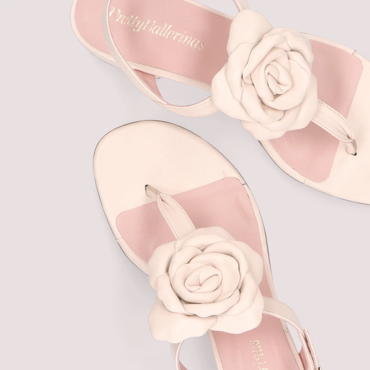 Sandalias Lulu Rosas Piel - Image 4